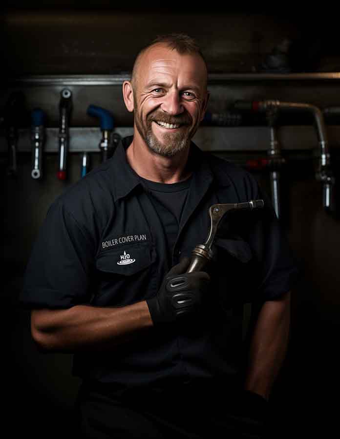 Boiler cover plan engineer proud of his work